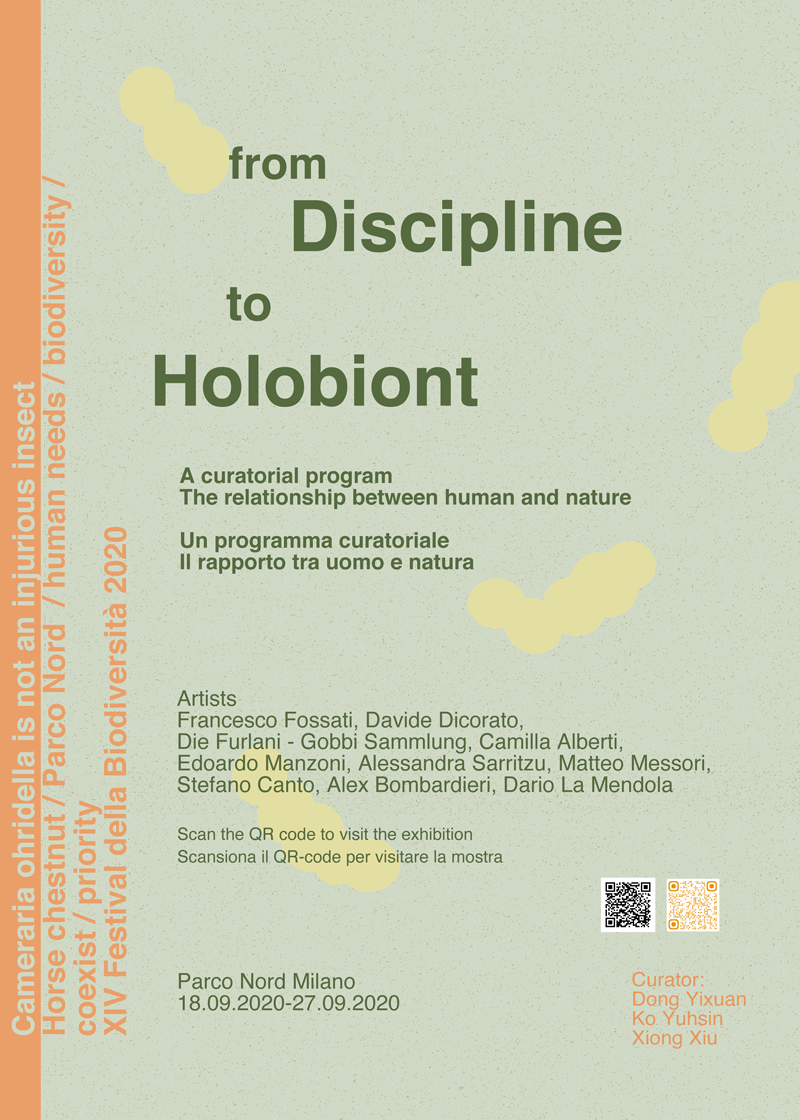 From Discipline to Holobiont - Un programma curatoriale - Il rapporto tra uomo e natura